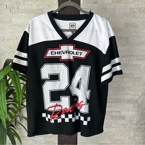 TILLY’s GM Black Red Chevrolet Racing Shirt #24 Size M